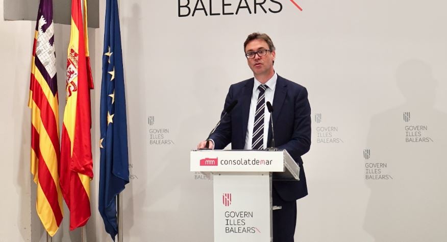 Antoni Costa en rueda de prensa