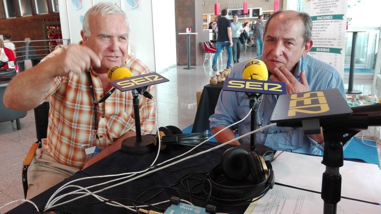 Felipe Acedo (constructor de fuelles) y Diego Ortiz (romanero), en Hoy por Hoy Castilla-La Mancha