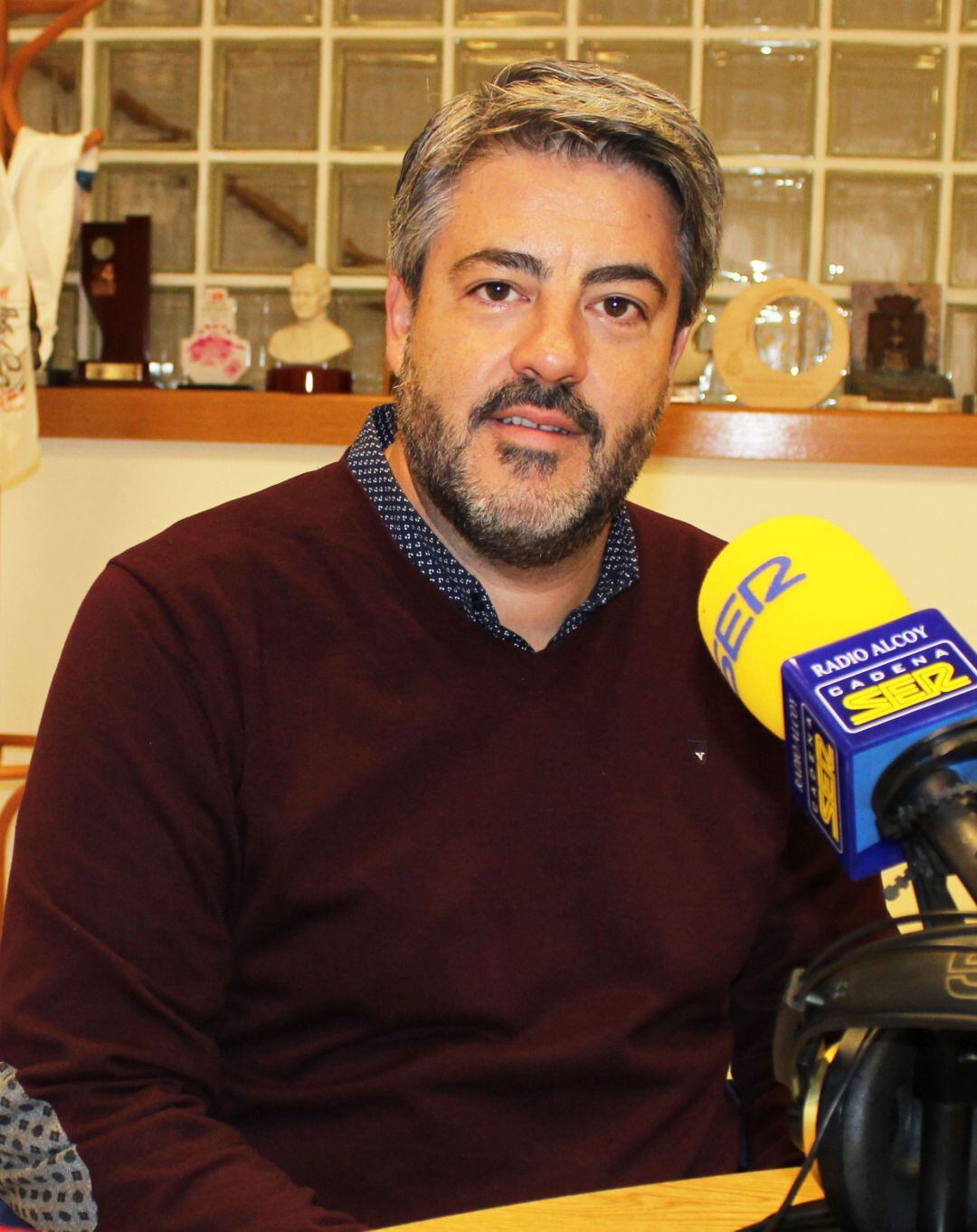 Pablo de Gracia, presidente de la Cámara de Comercio de Alcoy