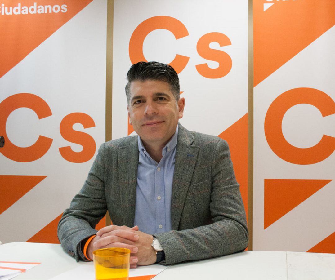 El portavoz de Ciudadanos en el Ayuntamiento de Burgos, Vicente Marañón