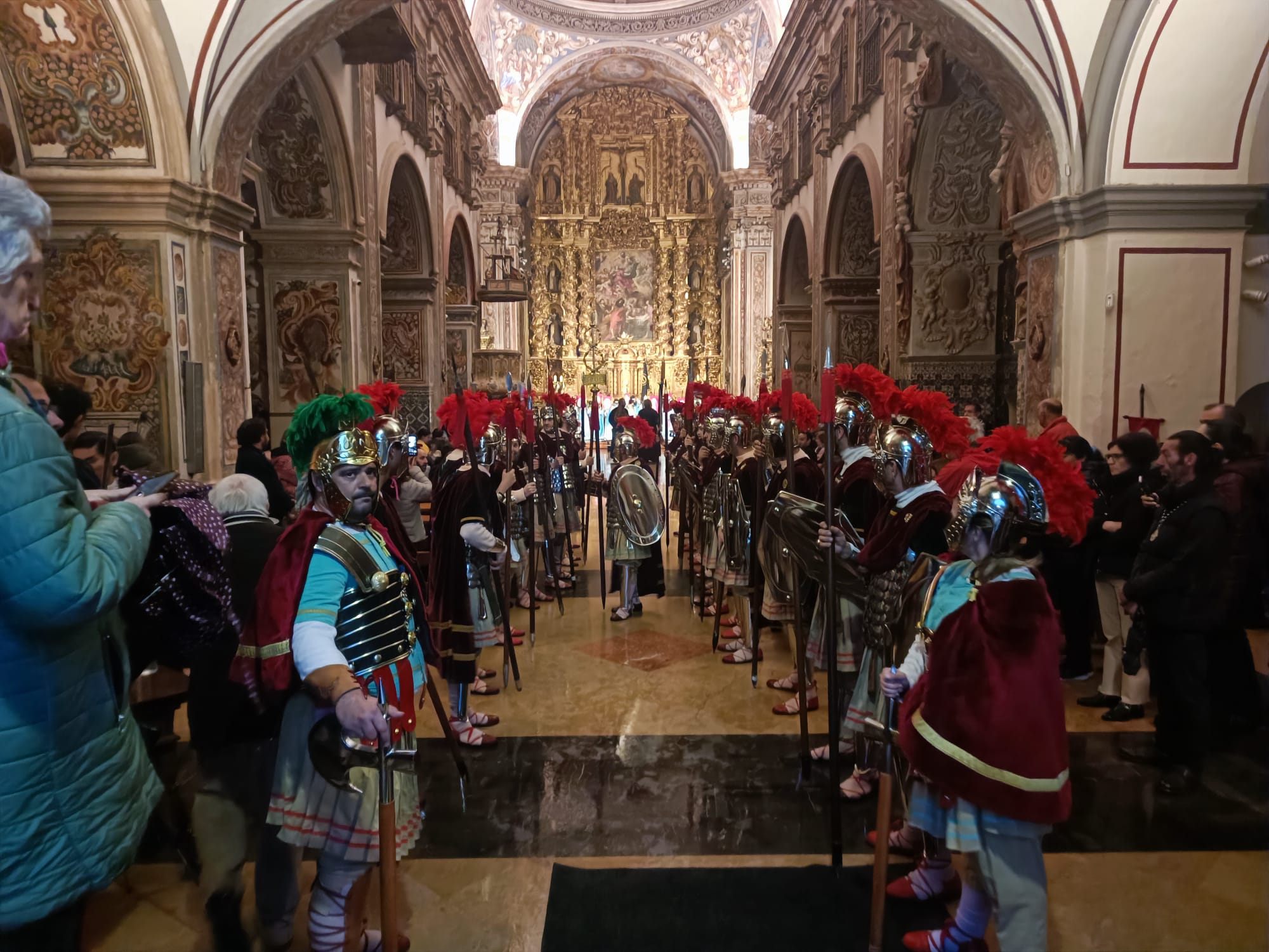 Los romanos, en la iglesia de Santo Domingo