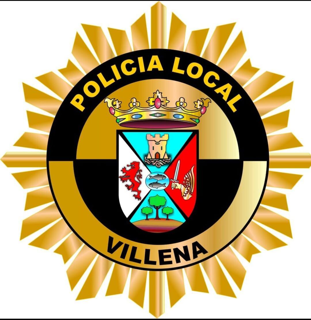 Escudo de la policía local de Villena