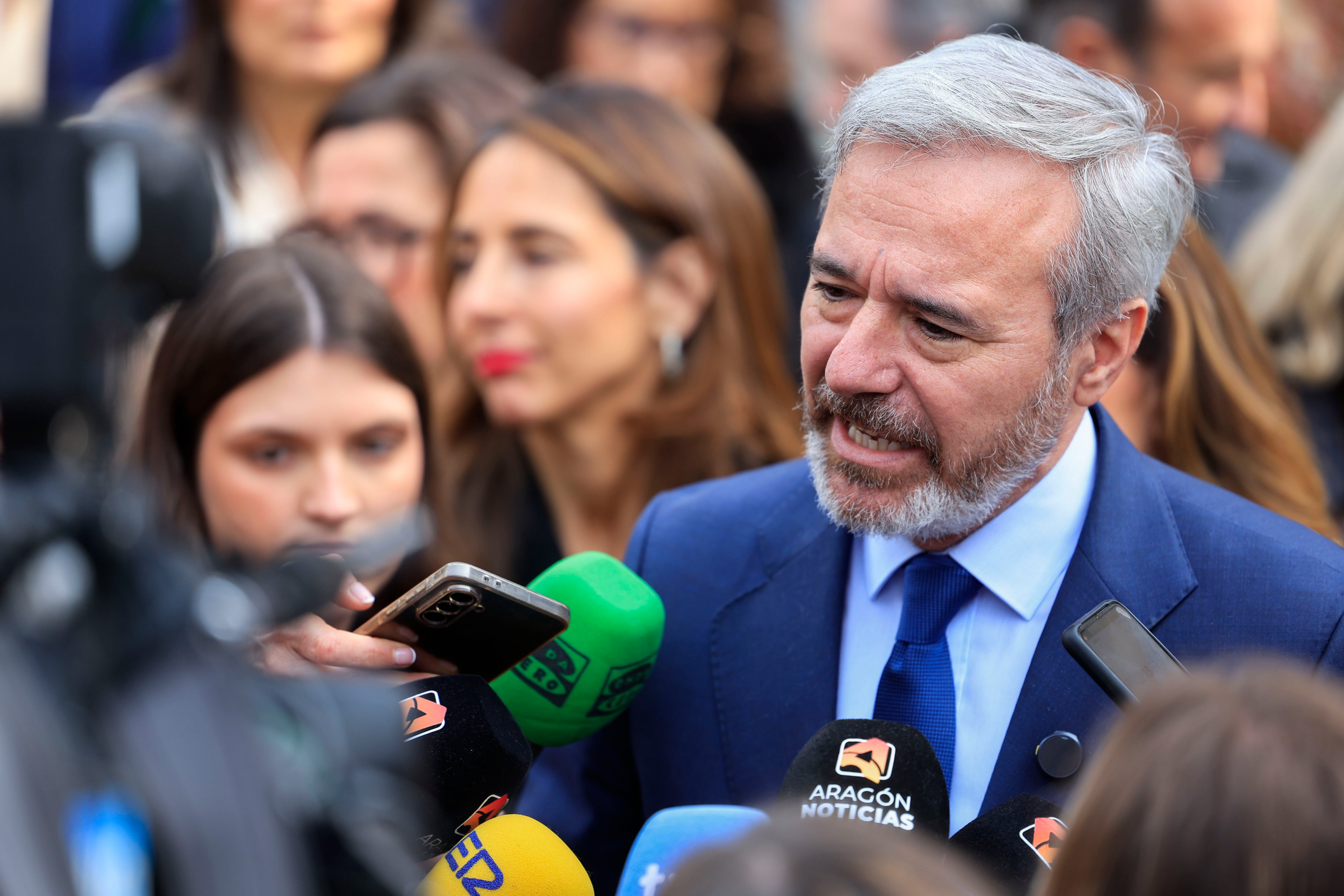  El presidente del Gobierno de Aragón en funciones, Jorge Azcón  EFE/ Javier Cebollada