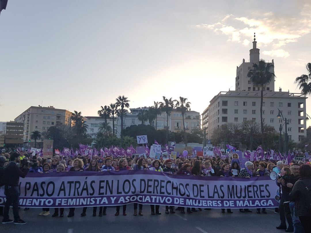 Manifestación 8M Málaga