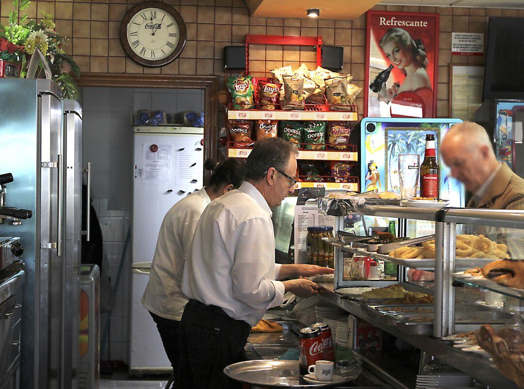 Trabajadores de la hostelería