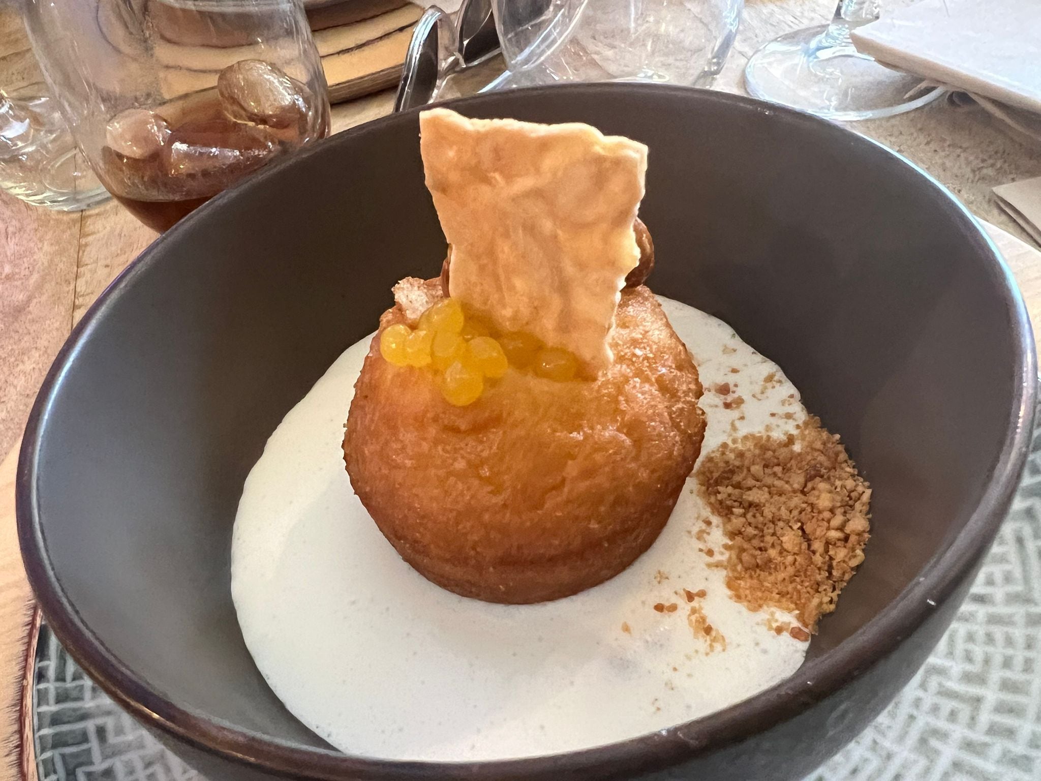 Postre en el Mesón Despeñaperros