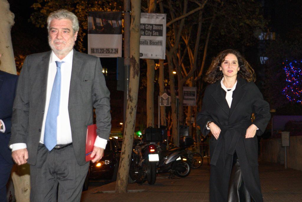 Isabel Díaz Ayuso y Miguel Ángel Rodriguez.