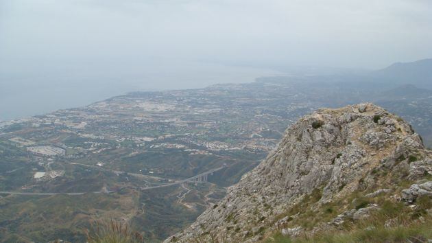 Pico de la Concha, con Marbella a los pies. Málaga