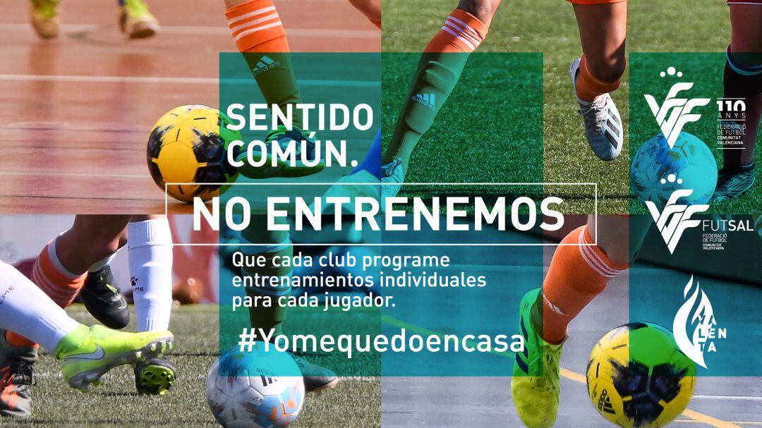 Recomendación de no entrenar en equipo