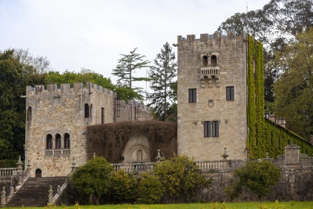 El Pazo de Meirás, residencia de verano del dictador.