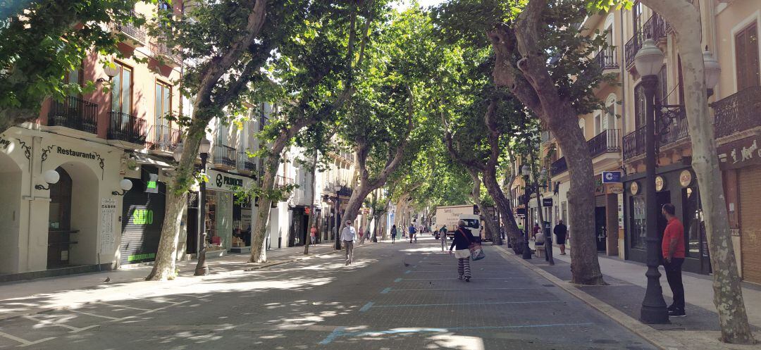 Calle Marqués de Campo. Dénia