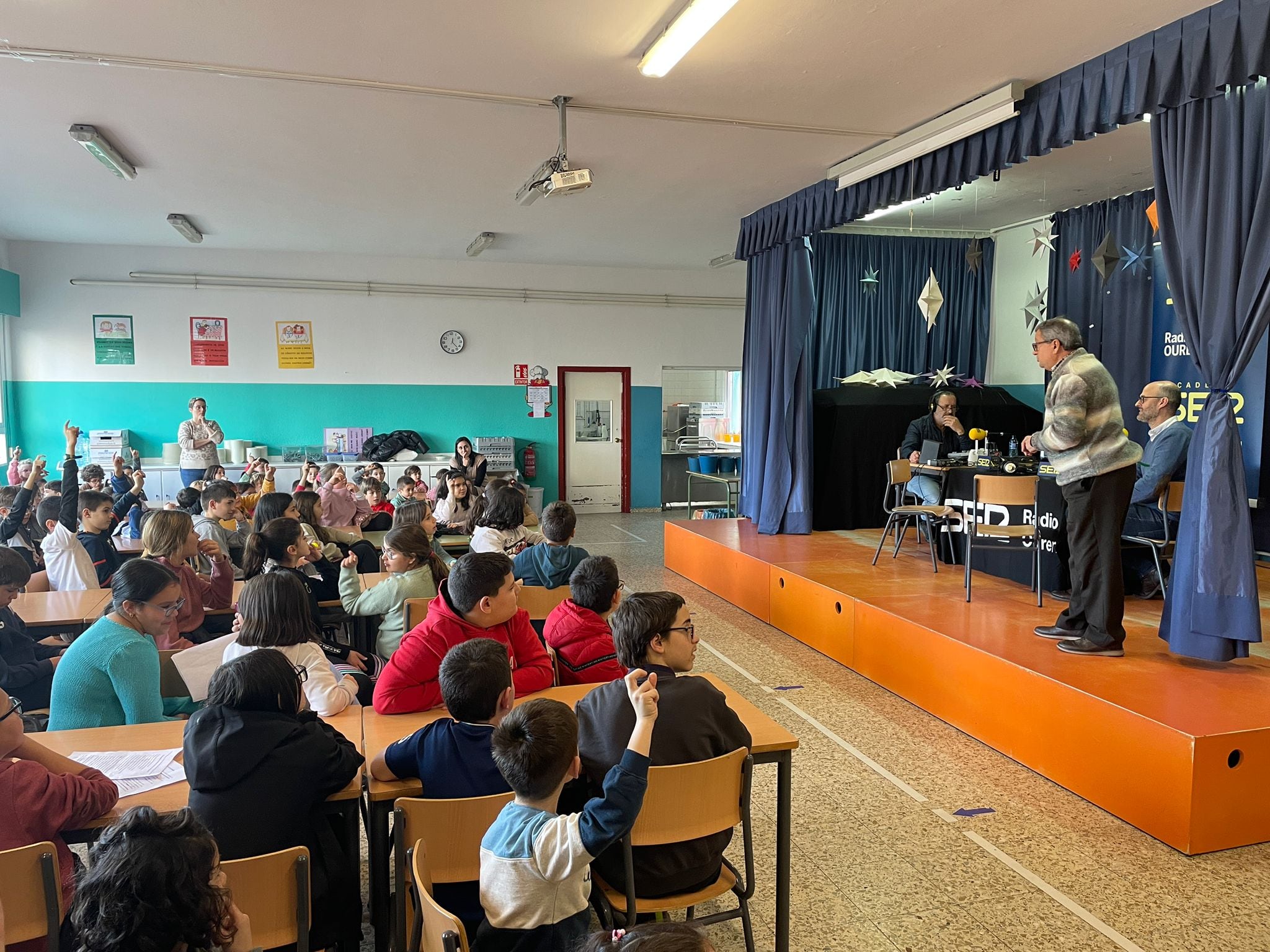 SER na escola emitiuse dende o CEIP Xuvencos de Boborás