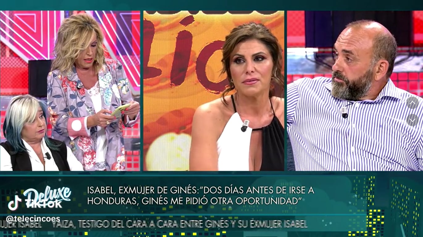 Ginés Corregüela, Yaiza e Isabel en el &#039;Deluxe&#039; / Telecinco