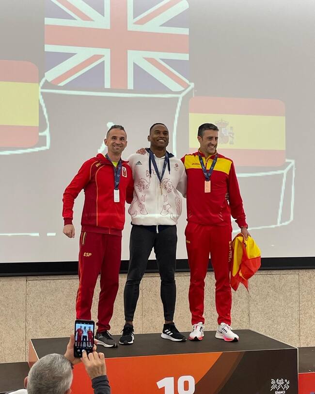 Francisco Ruiz, Mensah Elliott y Carlos Martínez.