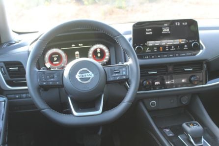 El interior de la tercera generación del Nissan Qashqai