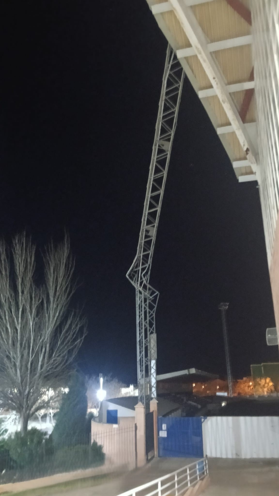 Daños por el viento