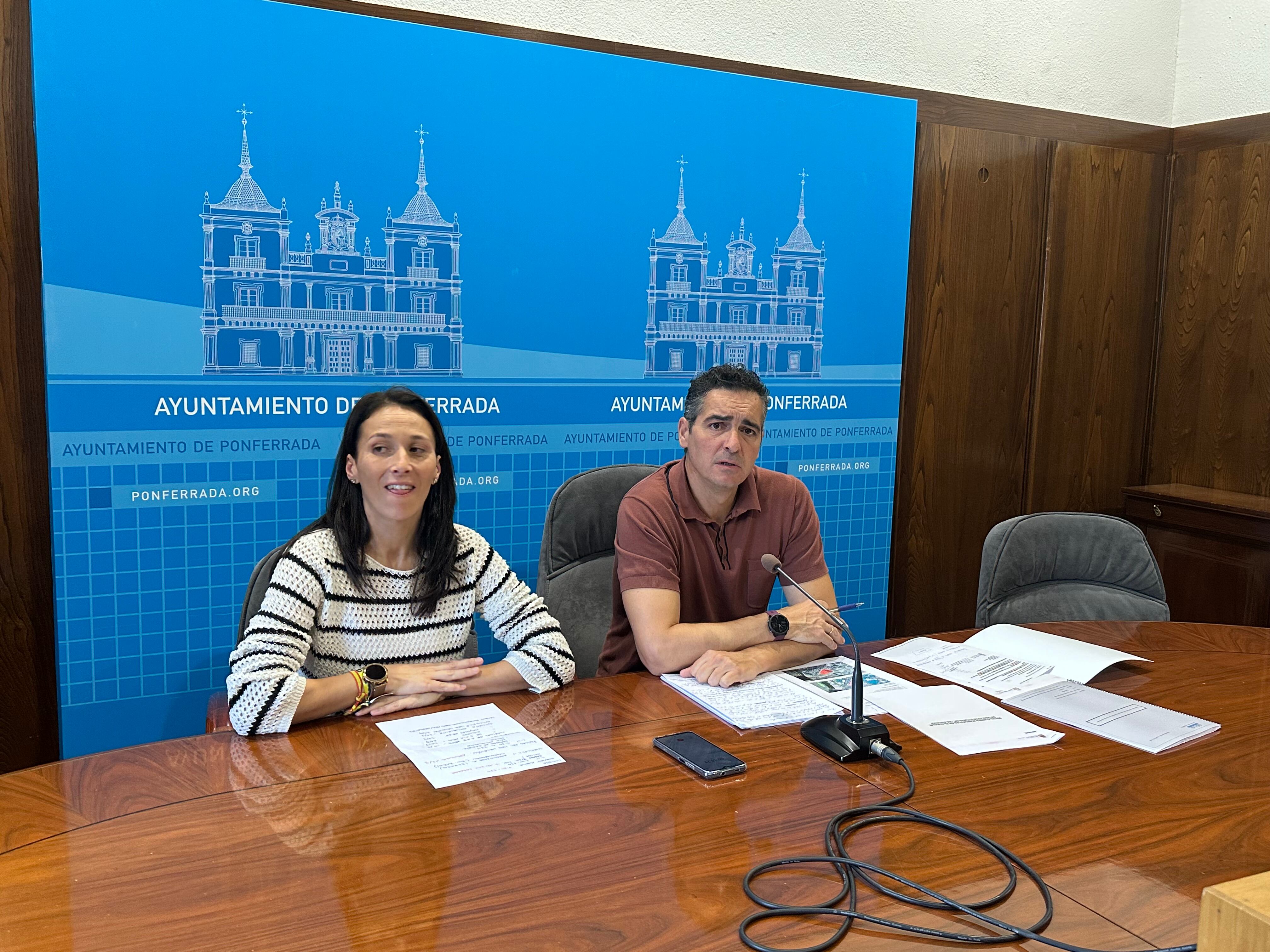 Concejales de Ponferrada, Eva González y Roberto Mendo