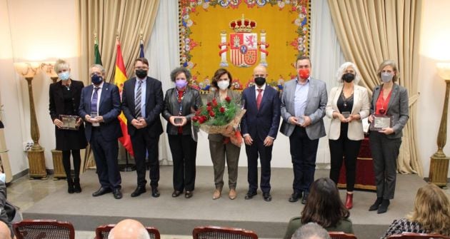 Celebración del Día de la Constitución en la Subdelegación del Gobierno en Málaga y entrega de los Premios Caleta