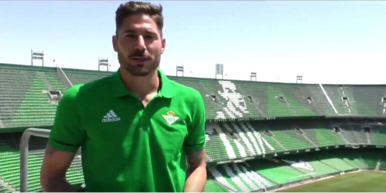 Fotograma del vídeo presentación de Javi García. 