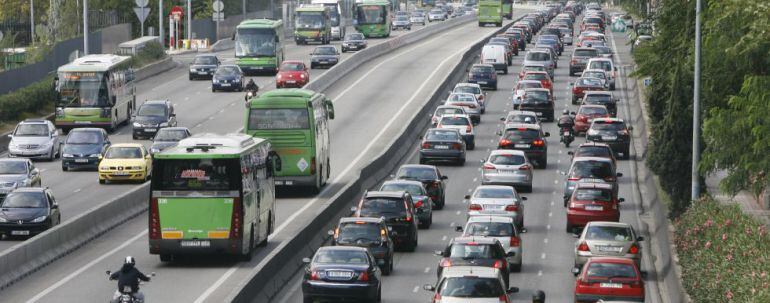 Carril VAO en Madrid