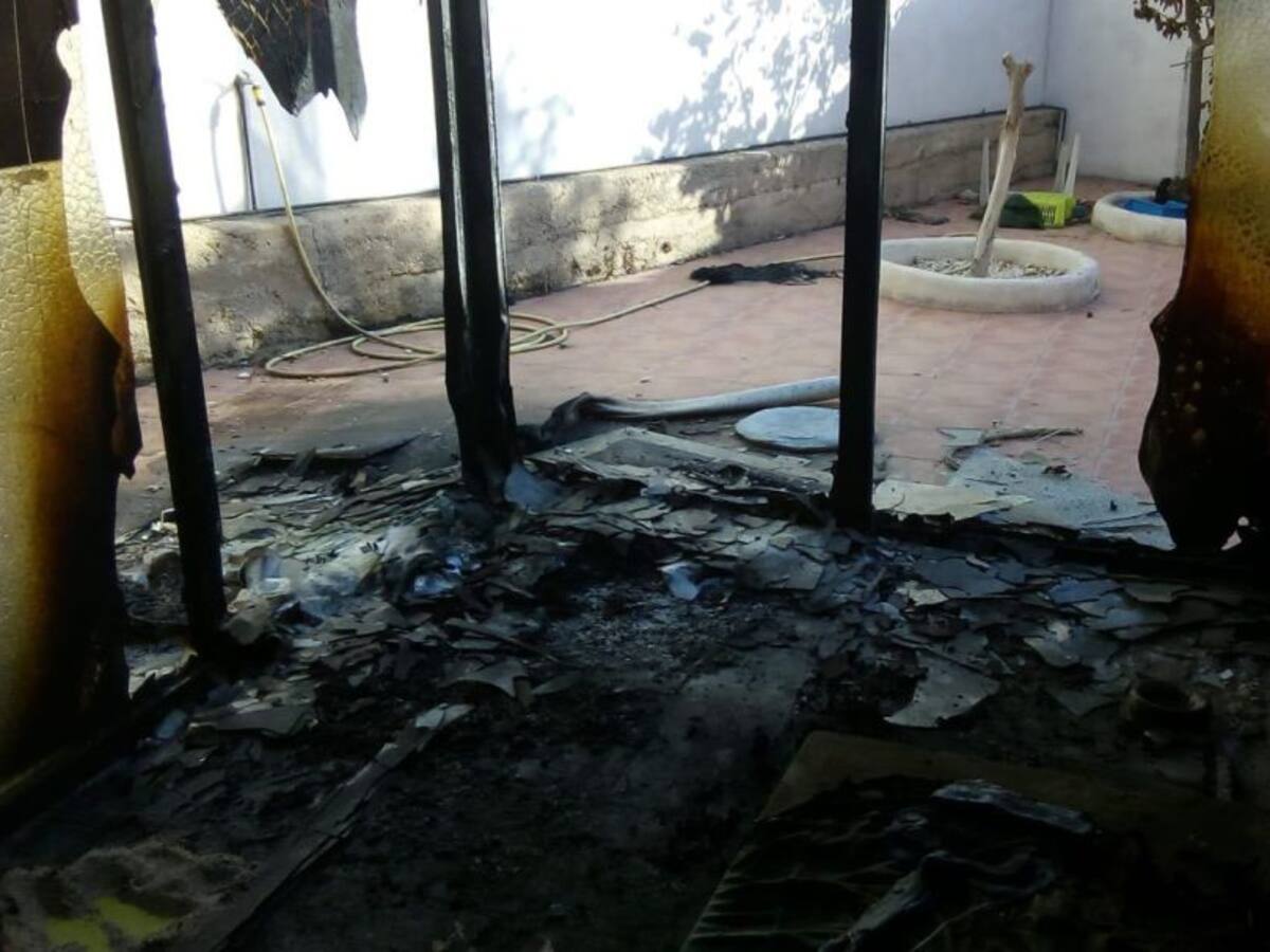 60 vecinos piden ayudas por los daños del incendio de Marxuquera en sus viviendas