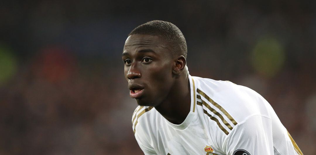 Ferland Mendy, durante el partido del Real Madrid ante el Manchester City de Champions League