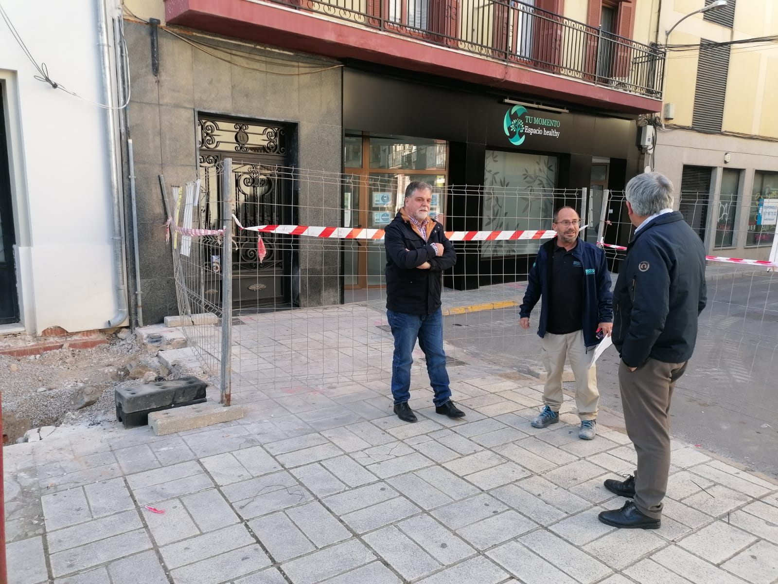 Obras en la Plaza de Las Malvas