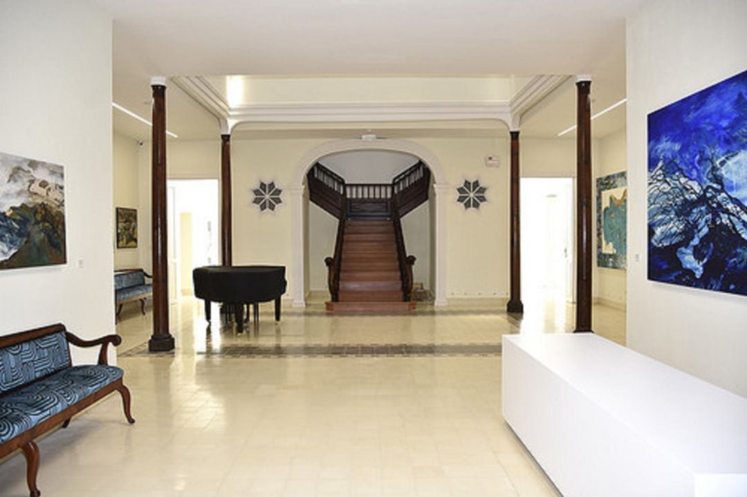 Interior de la Casa de la Cultura &quot;Agustín De La Hoz&quot; en Arrecife.