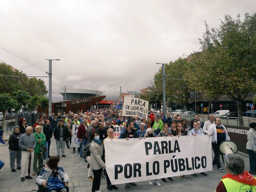 Los vecinos reclamaban en 2022 que se redujera el desequilibrio entre Parla y otras zonas de la Comunidad de Madrid