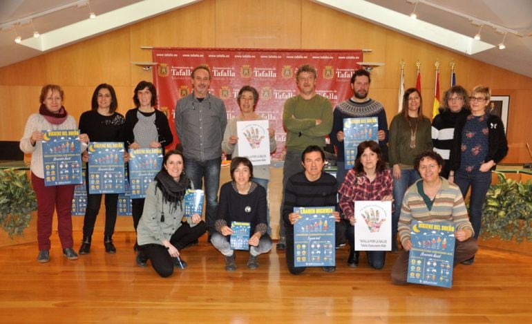 Agentes sociales participantes en el proyecto &quot;Tafalla por la Salud&quot; presentan los objetivos 2018