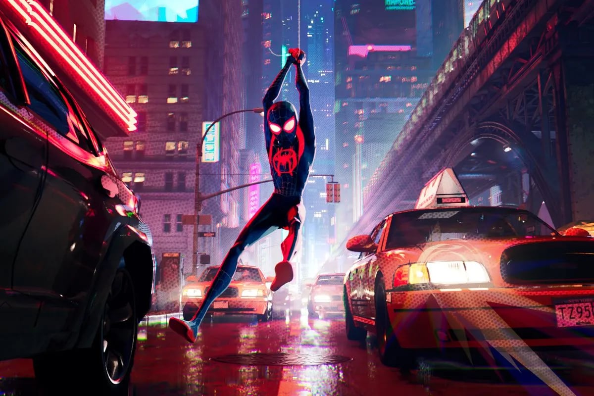 Fotograma de Spider-Man: Into the spiderverse.