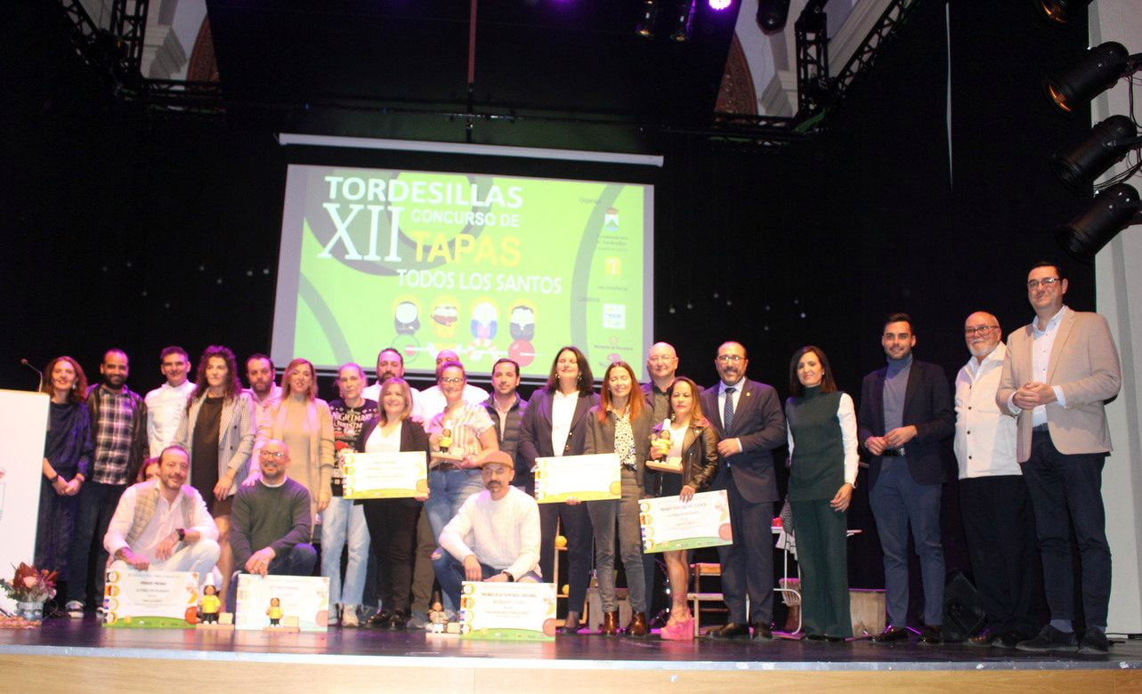 Gala del XII Concurso de Tapas de Todos los Santos en Tordesillas