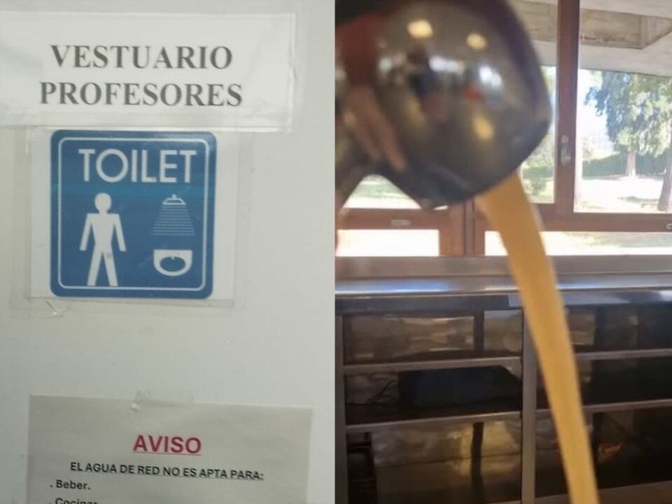 Sin agua potable