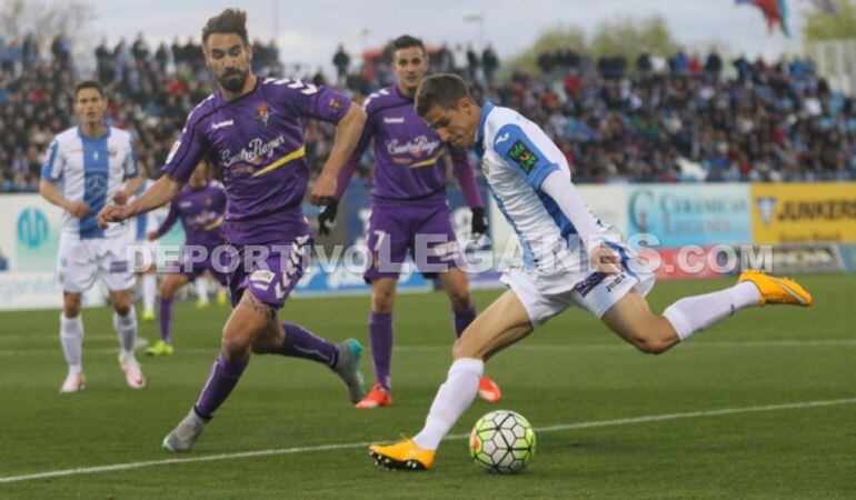 En el último partido en Butarque, el equipo de Garitano venció con contundencia al Real Valladolid (4-0)