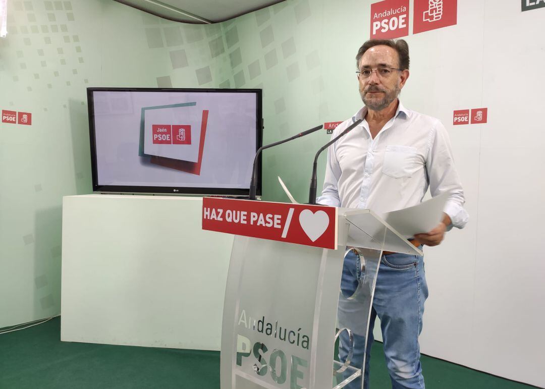 El jiennense Felipe López es portavoz de Turismo, Regeneración, Justicia y Administración Local del PSOE en el Parlamento andaluz 