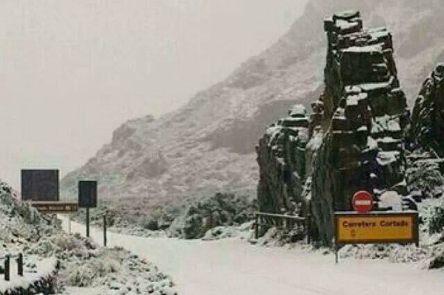 Imagen de los accesos al Teide