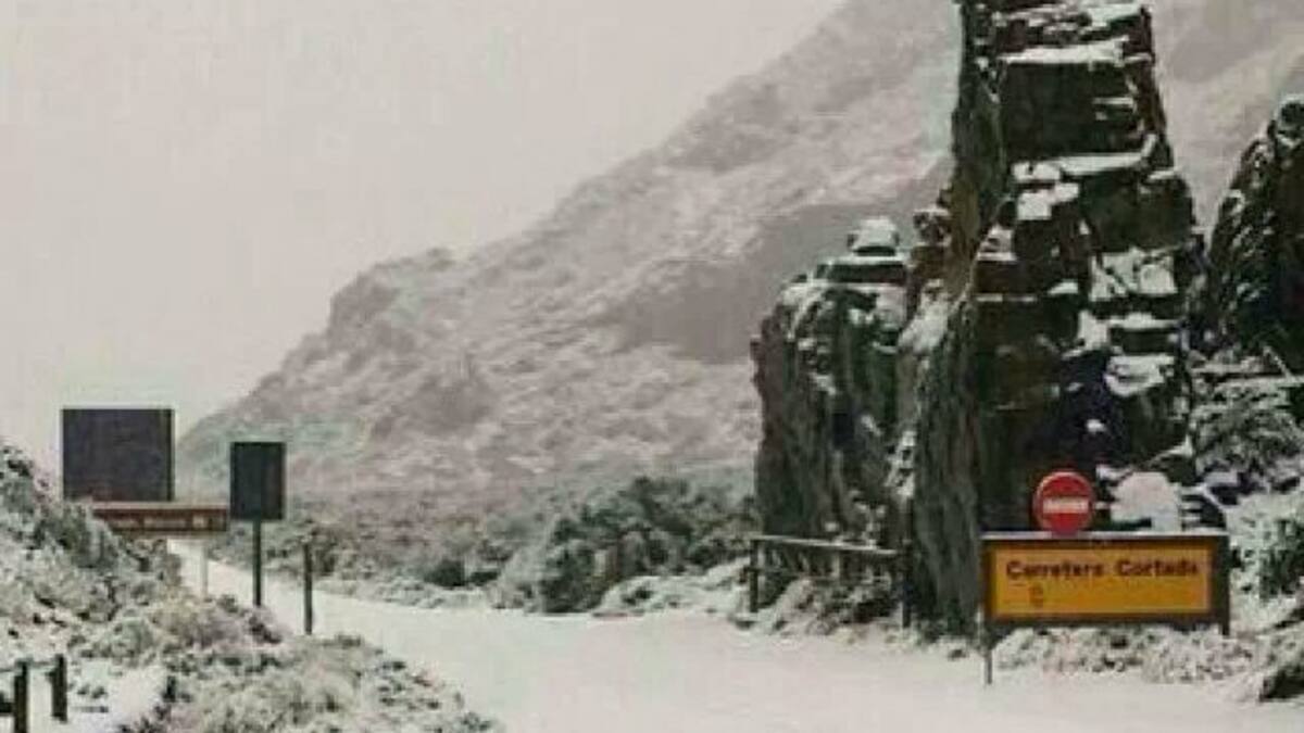 Después de la tormenta llega la nieve