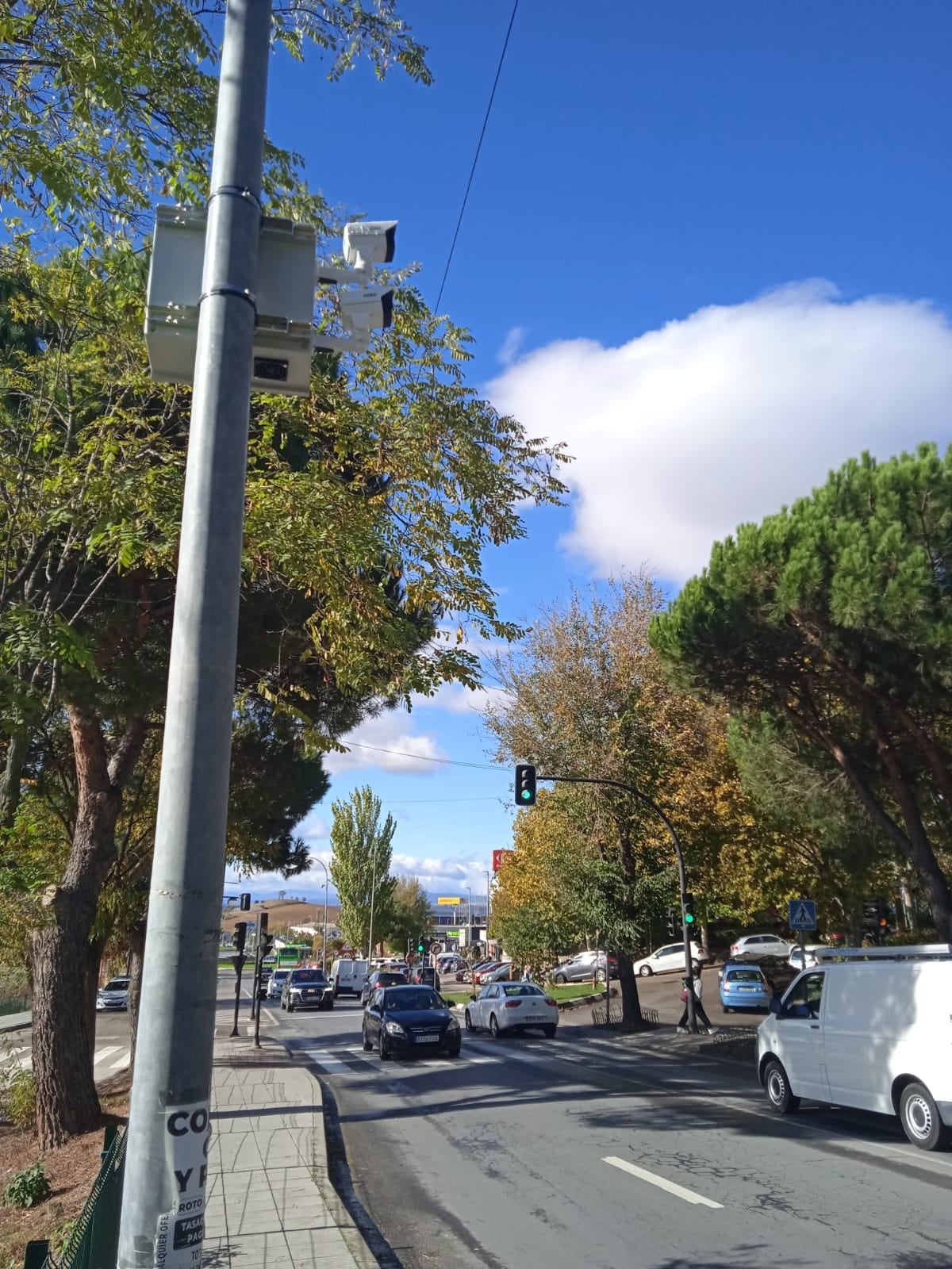 Algete instala videovigilancia para cazar a los conductores que se salten los semáforos en rojo