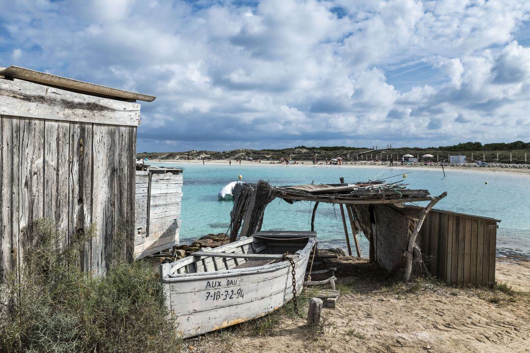 Playa des ses Illetes en Formentera, una de las mejores playas de España
