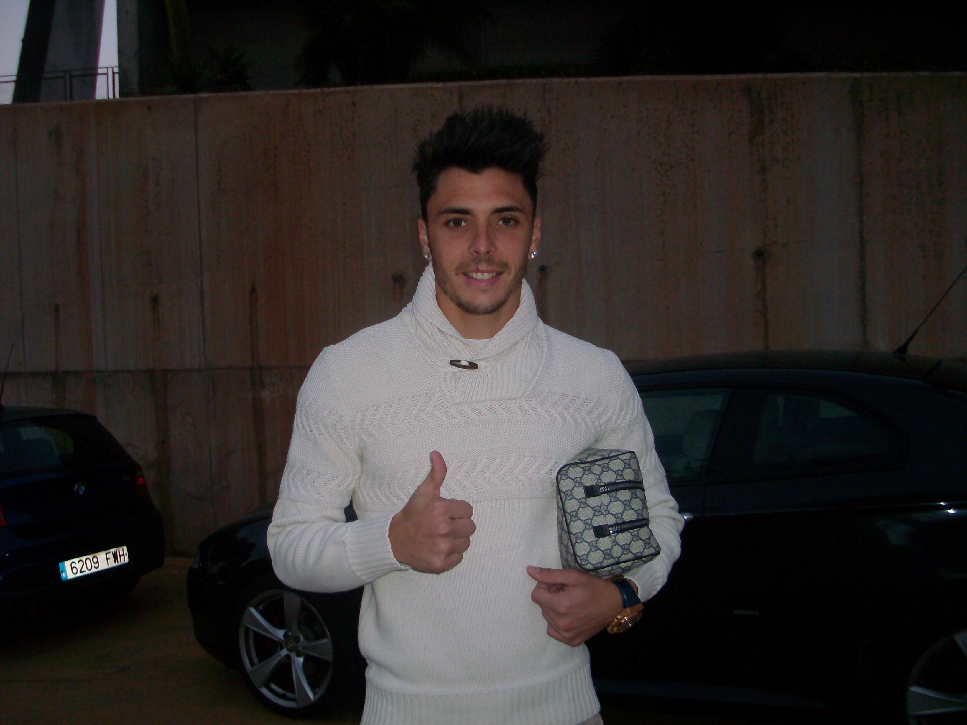 Ximo Navarro creció como futbolista en el Almería.