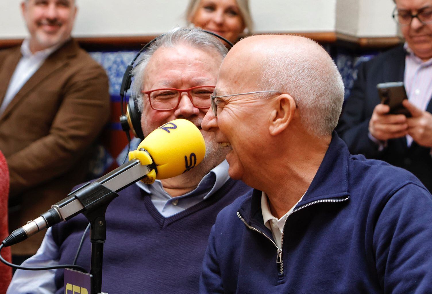 Javier Andino y Manolo Arenas