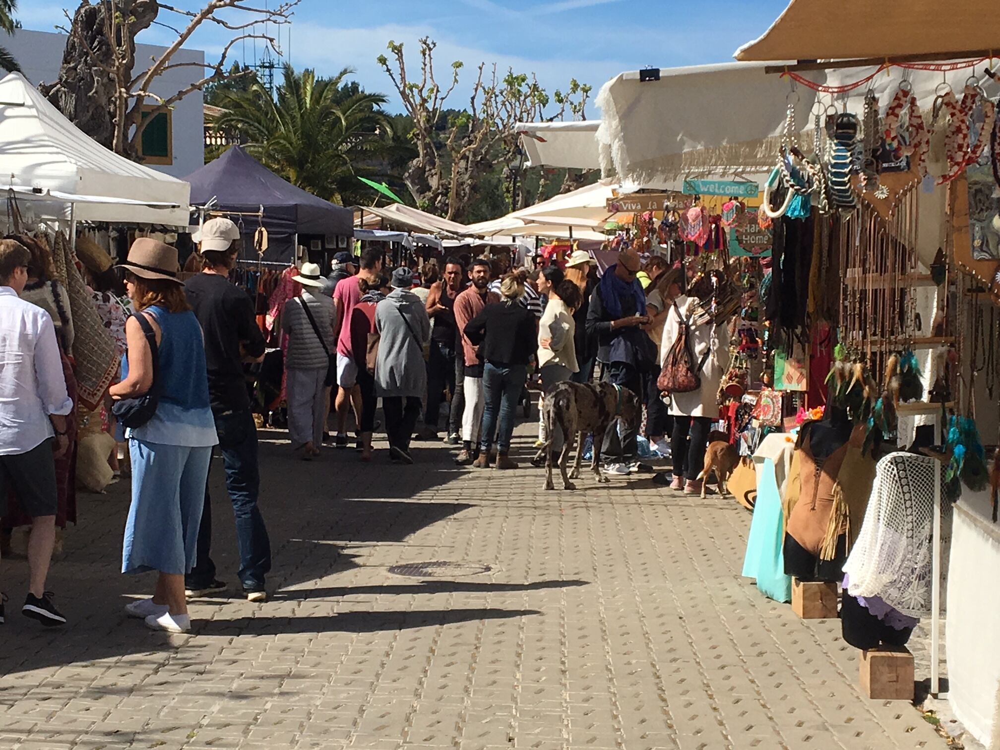 Imagen de archivo del mercadillo de Sant Joan