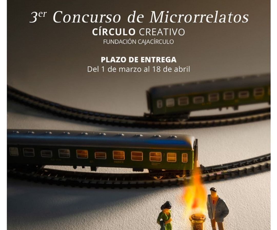 Cartel del III concurso de microrrelatos Círculo Creativo