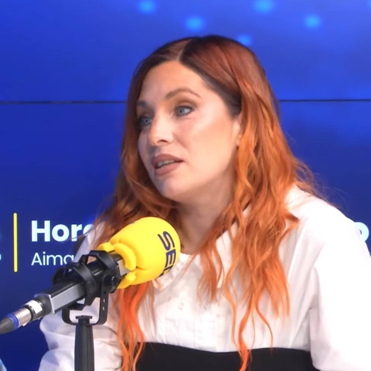 Leire Martínez frena su entrevista para agradecerle a Aimar Bretos sus palabras: "Es la primera vez que alguien me lo dice"
