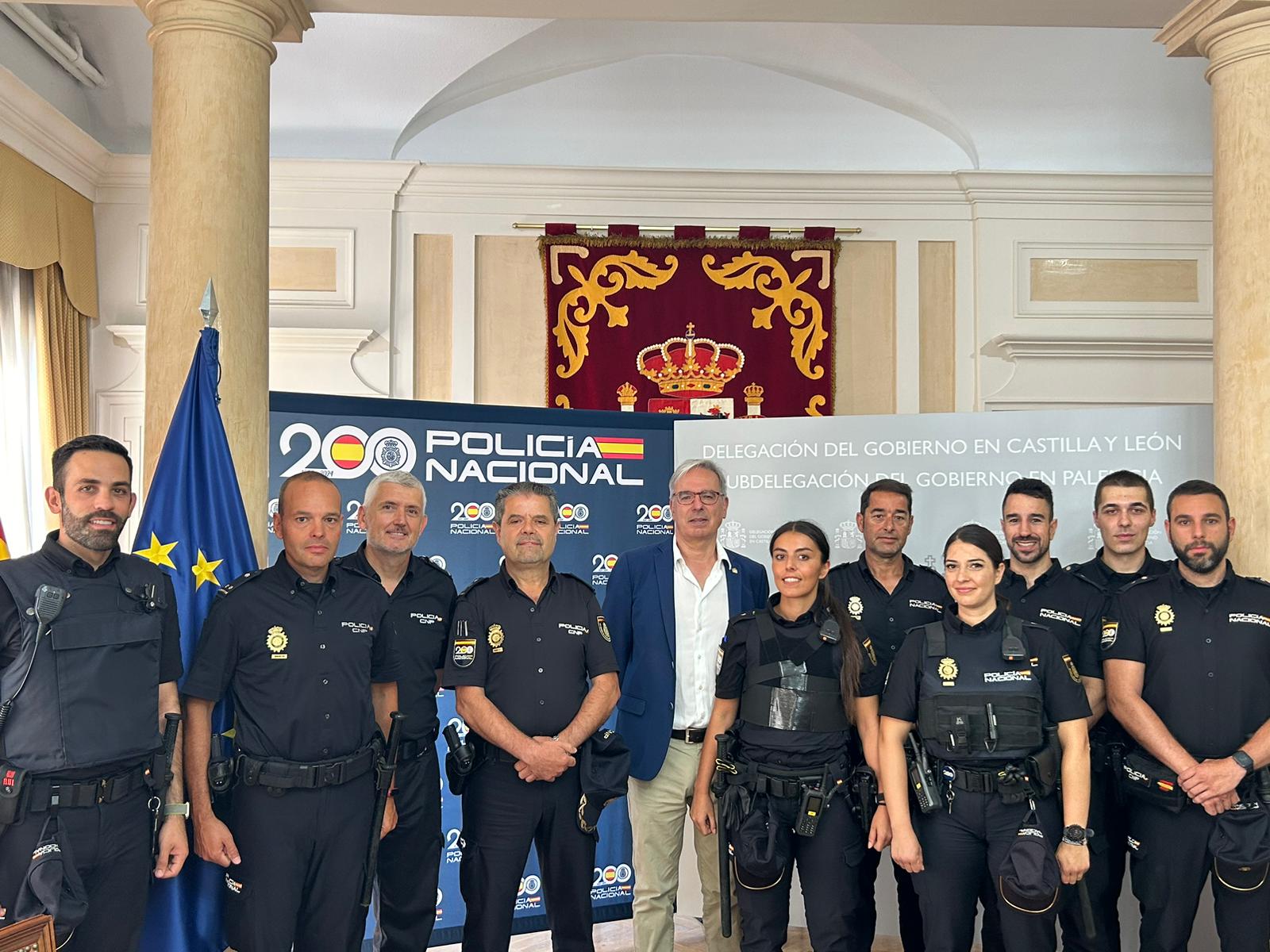 Han llegado a Palencia los nuevos policías que completarán aquí su formación