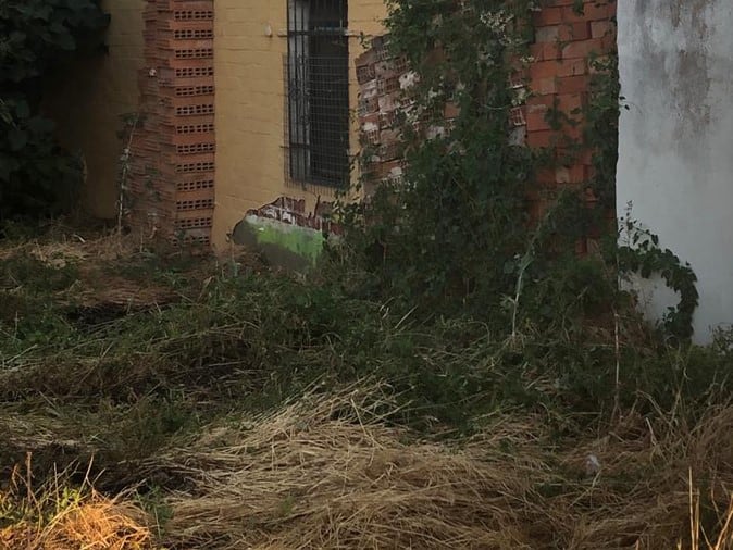 Estado que presentan algunos solares en Medina del Campo