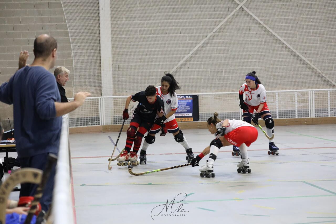 Las bercianas se mostraron superior