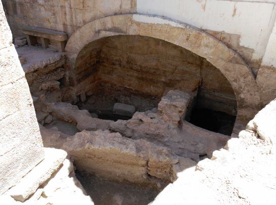 Hallazgos arqueológicos de importante valor en la Plaza Manuel Agudo de Jódar