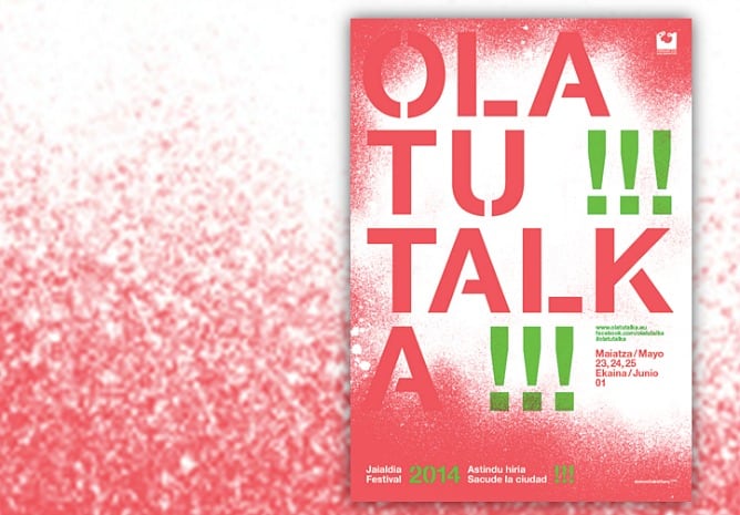 Cartel de la edición de 2014 de &#039;Olatu Talka&#039;