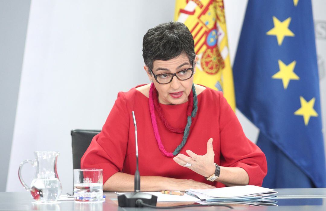 La ministra de Asuntos Exteriores, Unión Europea y Cooperación, Arantxa González Laya